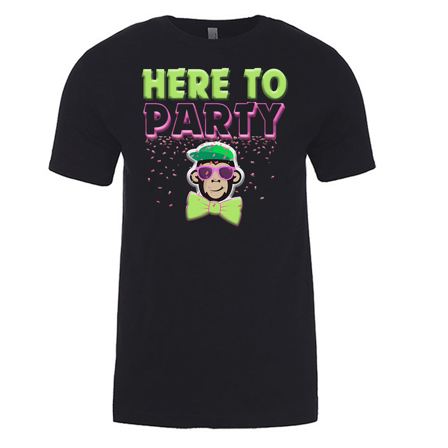 Here To Party 100% Cotton